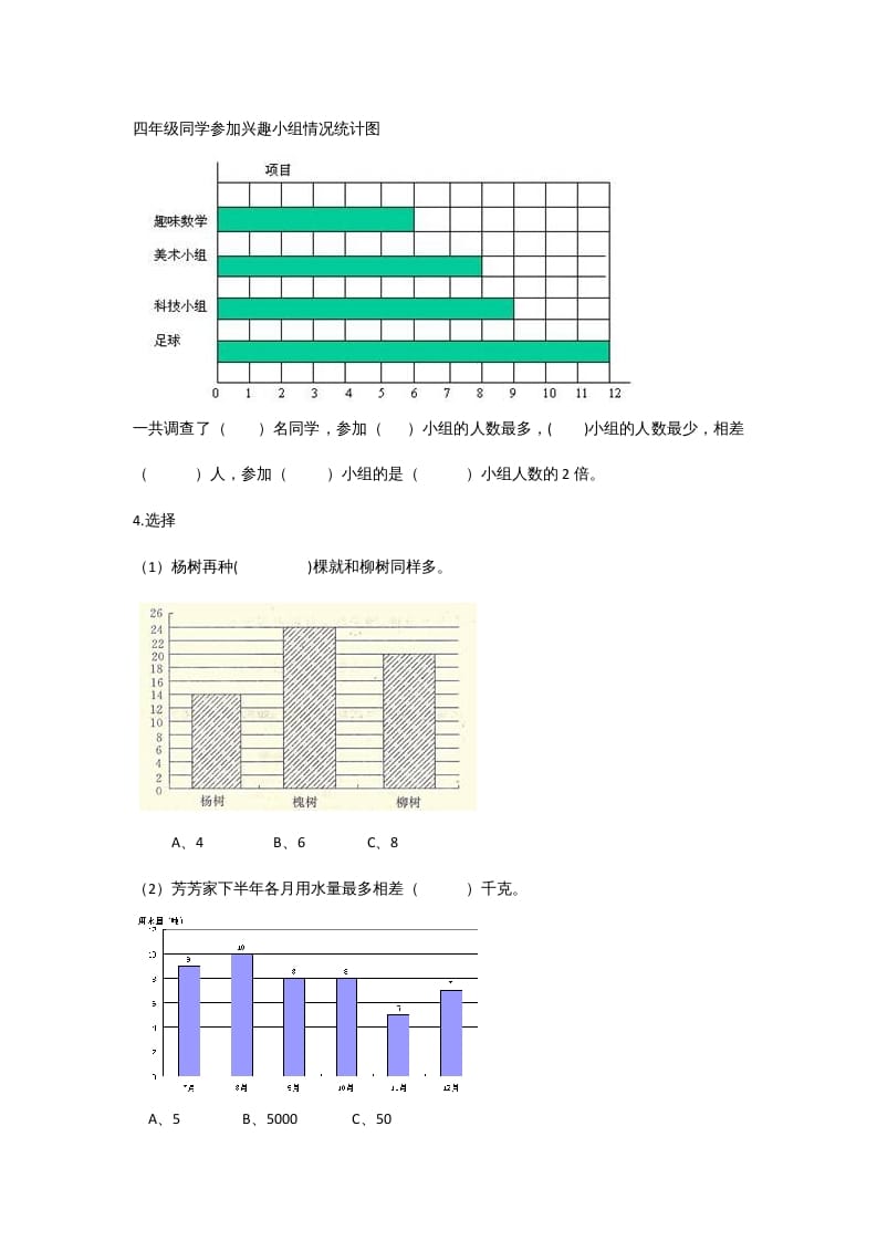 图片[2]-六年级数学上册5.3身高的情况（北师大版）-暖阳学科网