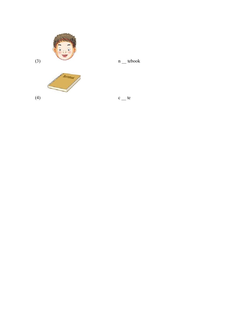 图片[3]-四年级英语上册Unit4_A_同步习题（人教版一起点）-暖阳学科网