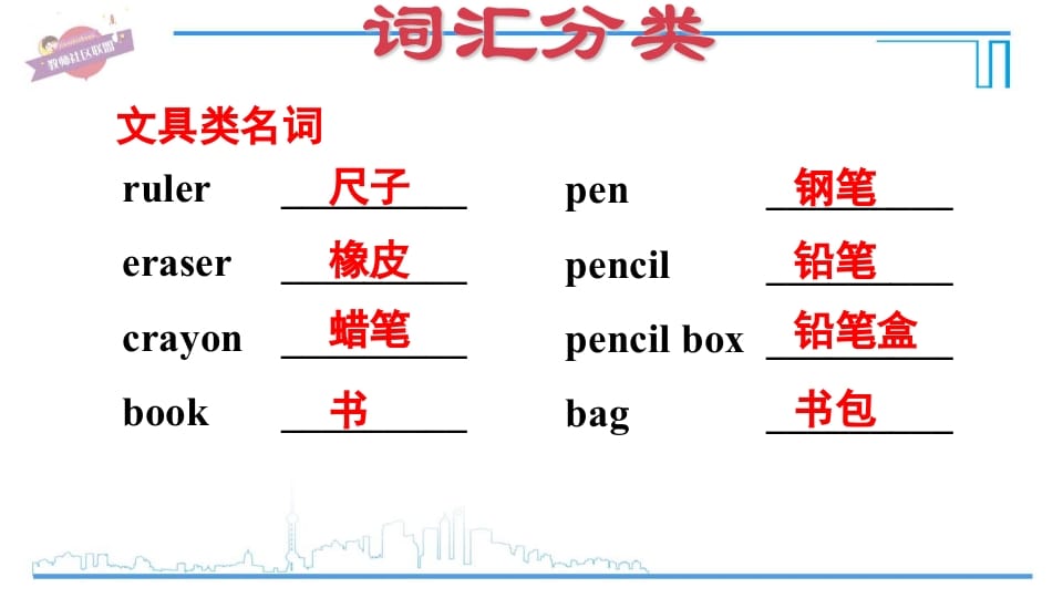 图片[3]-三年级英语上册期末复习专项一词汇（人教PEP）-暖阳学科网